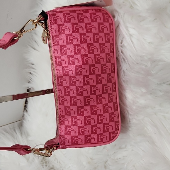 🔹️Juicy Couture🔹️ Pink Lemonade Miss Juicy Crossbody Bag + Wallet Set bundle - Picture 8 of 9